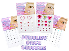 100景品 ジュエリーフェイスシールのサムネイル画像