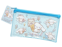 100景品　シナモロール　クリアポーチワイドのサムネイル画像