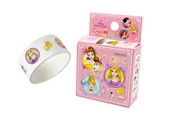 100景品　ディズニープリンセス　ロールシールのサムネイル画像