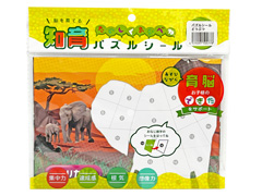100景品　パズルシール　どうぶつのサムネイル画像