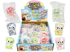 100景品　もっちりあめ　くまちゃんスクイーズのサムネイル画像