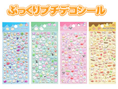 100景品　ぷっくりプチデコシールのサムネイル画像