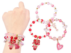 100景品 ラブリーチャームブレスレットのサムネイル画像