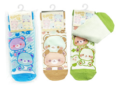 100景品 そばかわくま 靴下のサムネイル画像