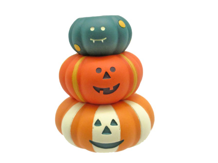 オーダーメイド】猫ちゃんのびっくりハロウィンかぼちゃ 立体