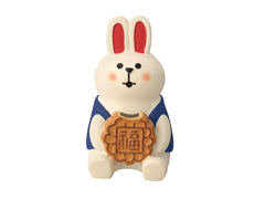 concombre　ぽっちゃりうさぎ月餅のサムネイル画像