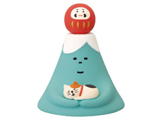 concombre 富士山とすやすや子猫のサムネイル画像