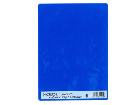 学童文具　B5下敷色透明　ブルーのサムネイル画像