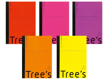 【特価】Tree's　5冊パック：A罫7mmのサムネイル画像