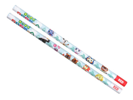 あつまれ どうぶつの森　赤えんぴつ 2本入のサムネイル画像