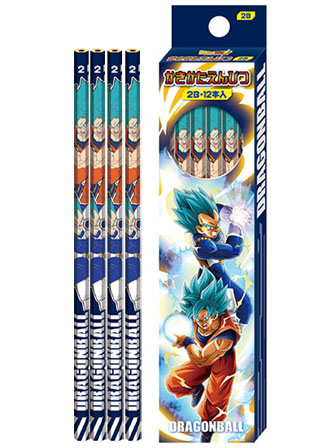 ドラゴンボール HB鉛筆セット 5本入り ドラゴンボール超 かきかた鉛筆 2B 紙箱|【堀商店】景品・販促品