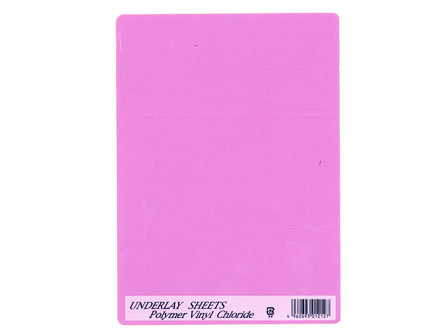 学童文具　B5下敷色透明　ピンクのサムネイル画像