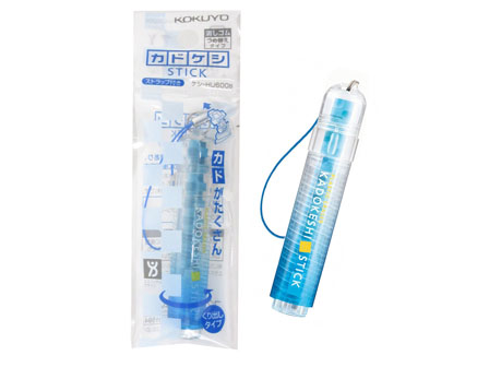 学童文具 カドケシスティック ブルー 堀商店 景品 販促品 お祭り用品の激安販売