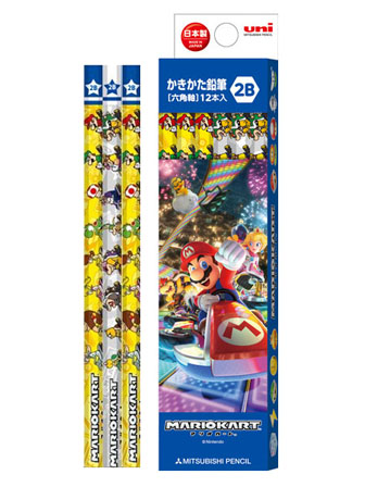 マリオカート スーパーマリオ 鉛筆削り 色鉛筆  鉛筆B マリオカート スーパーマリオ 鉛筆削り 色鉛筆 鉛筆B