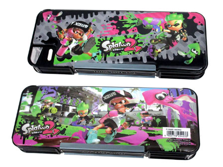 スプラトゥーン2 筆箱 両面 新入学 新学期 - メルカリ