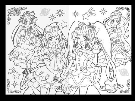 キャラ文具 スター トゥインクルプリキュア B5ぬりえc柄 堀商店 景品 販促品 お祭り用品の激安販売