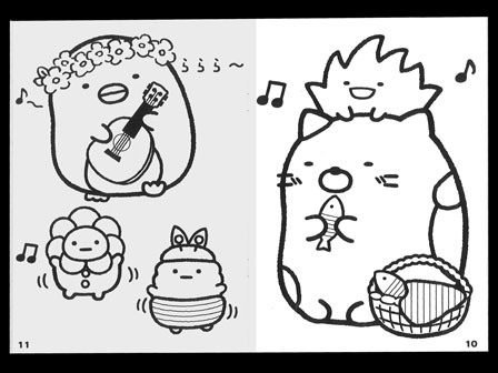 キャラ文具 B5ぬりえ すみっコぐらし 堀商店 景品 販促品 お祭り用品の激安販売