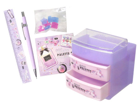ファン文具 ミニチェスト文具セット 38478：コスメ|【堀商店】景品