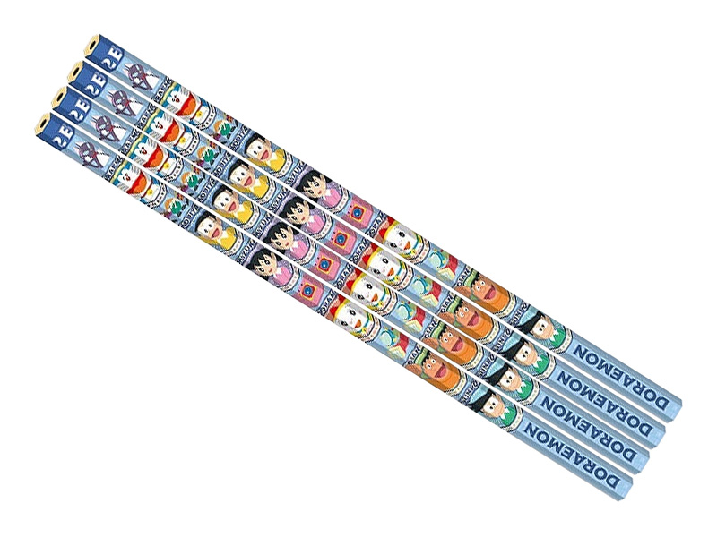 キャラ文具 ドラえもん【2025】 かきかたえんぴつ2B 4本パック|【堀