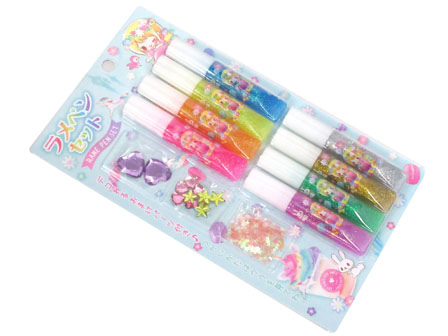 ファン文具 ラメペンセット リトルフェアリーテイル リトルラプンツェル 堀商店 景品 販促品 お祭り用品の激安販売 ファン文具 ラメペンセット リトルフェアリーテイル リトルラプンツェル 堀商店 景品 販促品 お祭り用品の激安販売