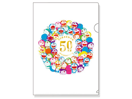 キャラ文具 ドラえもん 50周年原作シリーズ A4クリアファイルA柄