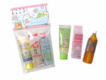 キャラ文具 ミックスキャップ すみっコぐらし：FT20001|【堀商店】景品