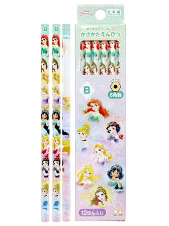 ディズニー プリンセス 22 かきかたえんぴつ B ダース Dx 堀商店 景品 販促品 お祭り用品の激安販売