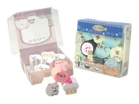 キャラ文具 すみっコぐらし お店屋さん消しゴム|【堀商店】景品・販促