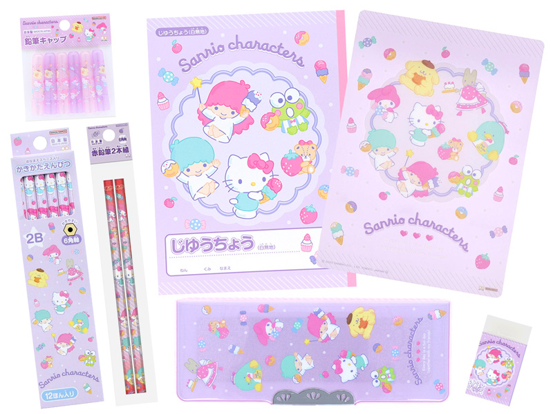 キャラ文具 サンリオキャラクターズ 文具セット|【堀商店】景品