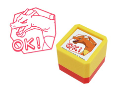 ポケモン 浸透印 SQ　リザードン/OK！のサムネイル画像