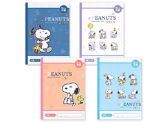 キャラ文具　PEANUTS　スヌーピー　4冊...のサムネイル画像