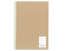 景品文具 セミB5クラフト表紙ノート A罫のサムネイル画像