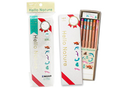 学童文具　ハローネイチャー　ギフト用えんぴつ...のサムネイル画像