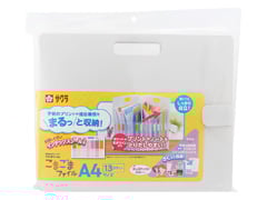 学童文具　こまごまファイル A4サイズ　ホワ...のサムネイル画像