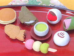 おも消し　和菓子けしごむ 1のサムネイル画像
