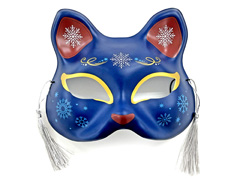 半面 猫面(三十四/雪)のサムネイル画像