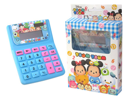 ディズニー かわいい電卓 ツム柄 柄選べません 堀商店 景品 販促品 お祭り用品の激安販売