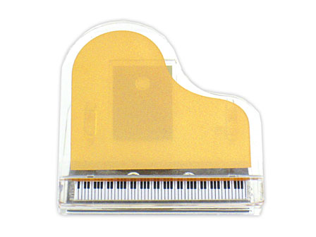 ファン雑貨　ピアノクリップ　ゴールドのサムネイル画像