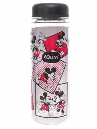 Disney ディズニー ミッキー ミニー ドリンクボトル 水筒 貯金箱