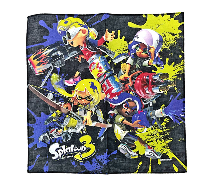 ハンカチ　スプラトゥーン3：SPT-972のサムネイル画像
