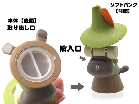 キャラ雑貨 ソフトバンク スナフキン|【堀商店】景品・販促品