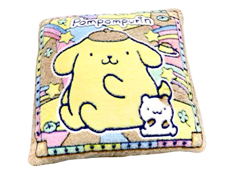 キャラ雑貨 【大特価】立体スクエアクッション ポムポムプリン|【堀