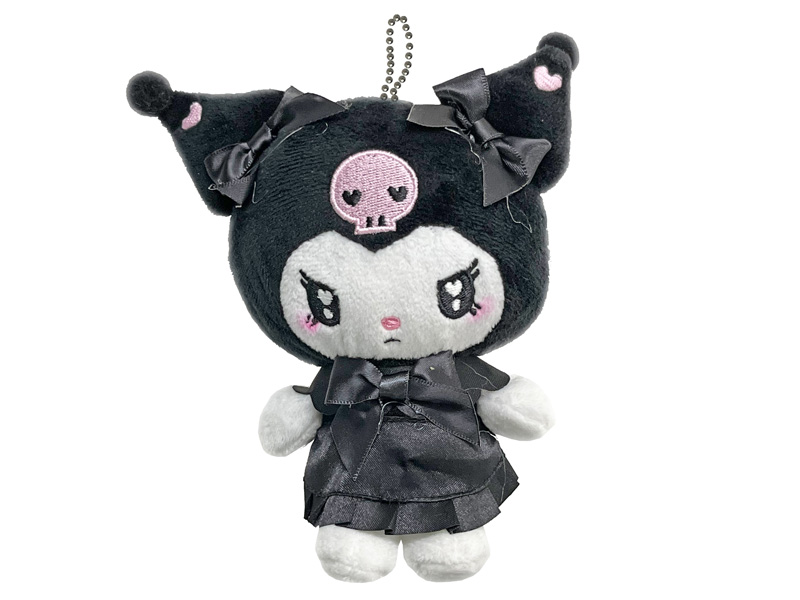 サンリオ　クロミ　ぬいぐるみ　マスコット　ポーチ サンリオ クロミぬいぐるみポーチ [4.にっこり],夢屋