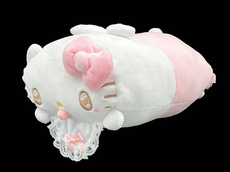 もちもち寝そべりクッション ミニ エンジェルベイビー：ハローキティ