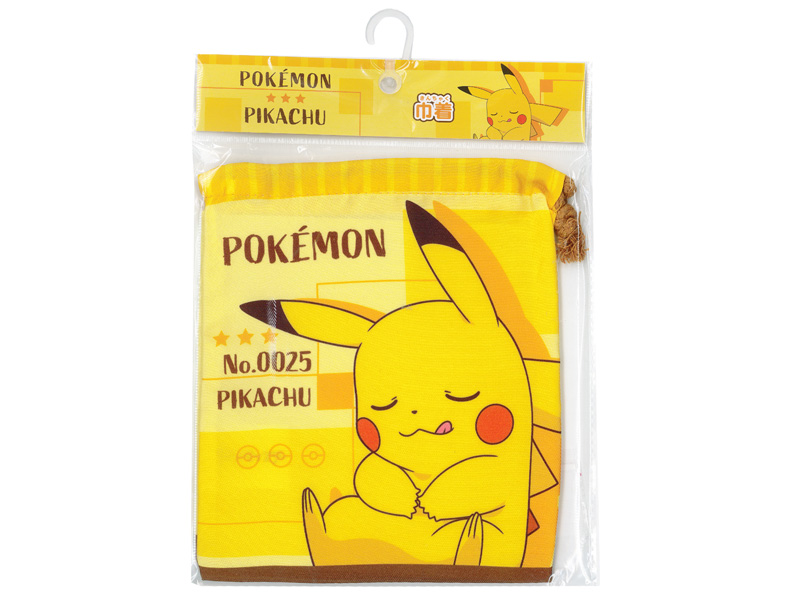 キャラ雑貨 ポケットモンスター 巾着 ピカチュウ|【堀商店】景品・販促