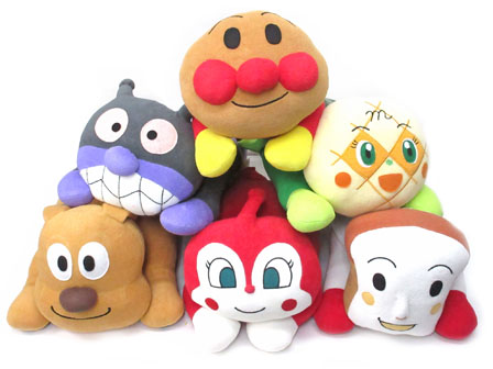 SALE☆ドキンちゃん メロンパンナ バイキンマン BIG ぬいぐるみ パズル