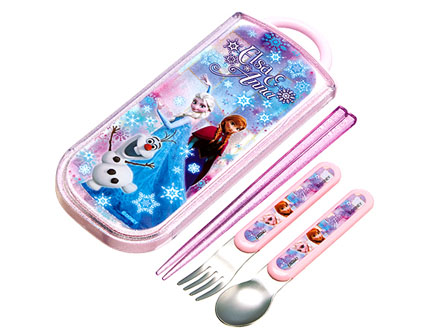 キャラ雑貨 スライド式トリオセット アナと雪の女王2015|【堀商店