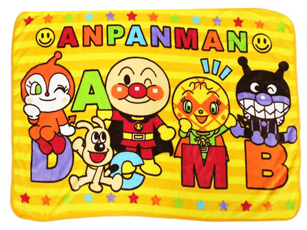 アンパンマンひざ掛け毛布 アンパンマン ひざ掛け 毛布 70x100cm (送料込み) ふんわり あったか