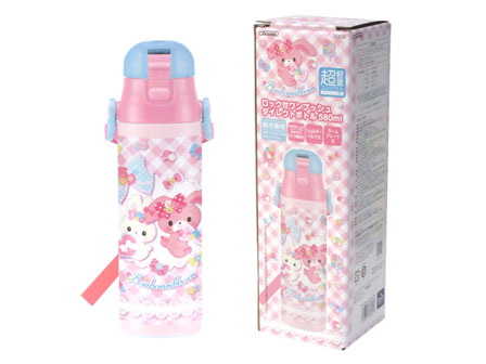 ランチグッズ ぼんぼんりぼん コンパクトロック付ワンプッシュ