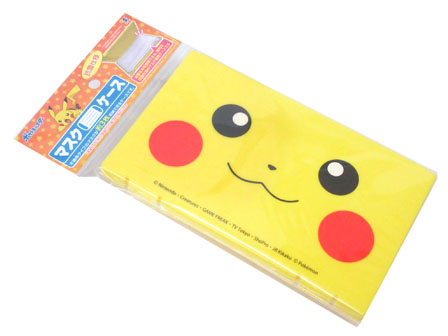 キャラ雑貨 ポケットモンスター マスクケース ピカチュウ 堀商店 景品 販促品 お祭り用品の激安販売